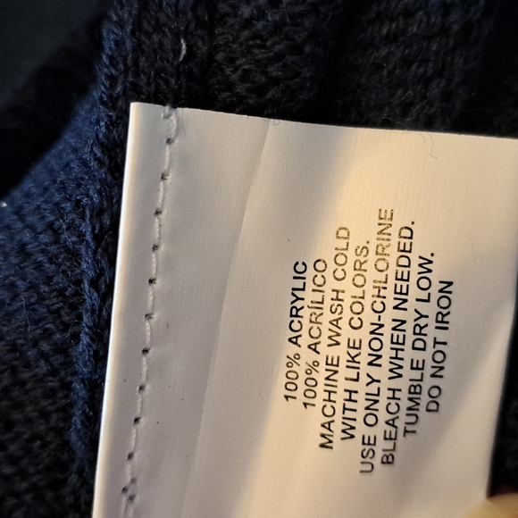 Nautica girls hooded zip up sweater size XL or 16, - Picture 3 of 6